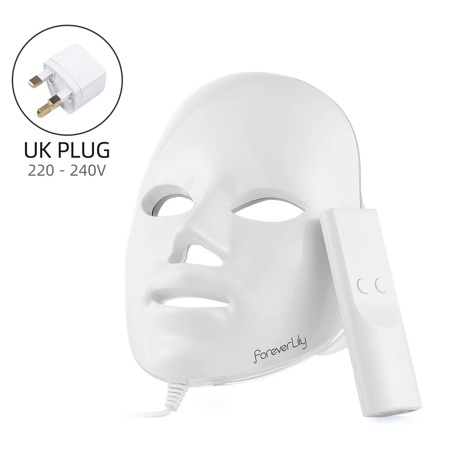 Minimalism 7 Colors LED Facial Mask Photon Therapy Anti-Acne Wrinkle Removal Skin Rejuvenation Face Skin Care Tools
