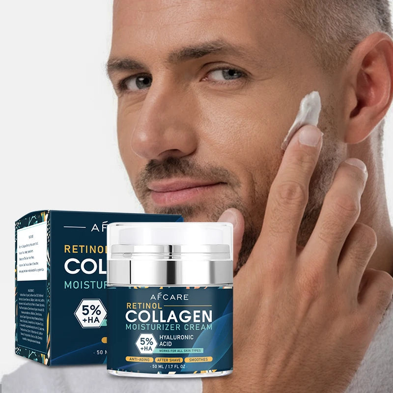 8% Hyaluronic Acid &amp; Collagen Face Moisturizer – Deep Hydration, Firming &amp; Anti-Aging Day Cream for Dry Skin – Dermatologist Tes