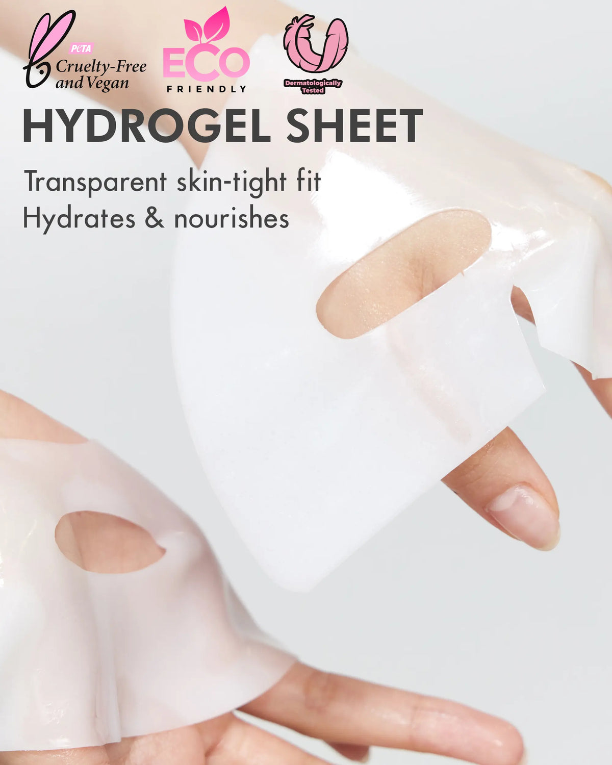 DERMAL Collagen Hydrogel Melting Jelly Gel Mask 4Ea - Korean Overnight Face Mask - Deep Hydration, Skin Firming, and Wrinkle Care for Glassy Skin - Korean Skincare