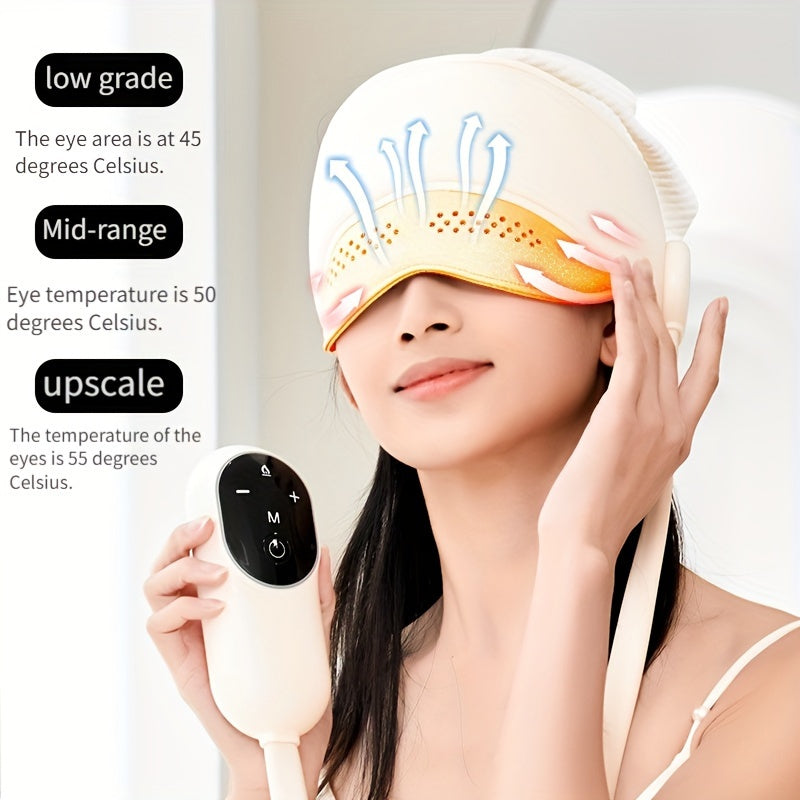Electric Head &amp; Eye Massager (2-in-1)