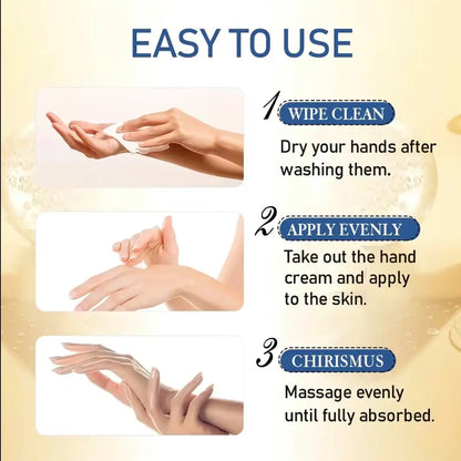 Collagen Anti-Wrinkle Hand Cream Hydrating Anti-Drying Anti-Crack Moisturise Nourish Dry Skin Softening Hand Care Repair Product Nourishing Moisturize