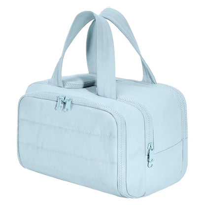 Large Capacity Cosmetic Bag Female Travel Wash Handbag Bathroom Partition Shower Makeup Pouch Waterproof Toiletries Organizer