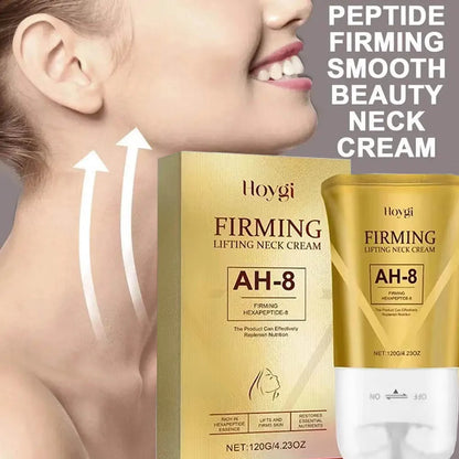 neck wrinkle cream and massage roller