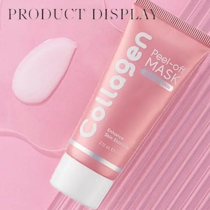 Collagen Peel off Facial Mask to Enhance Skin Elasticity &amp; Minimize Pores, Gentle Deep Cleansing Mask Removes Blackheads and Excess Facial Oil for Long-Lasting Radiant Complexion