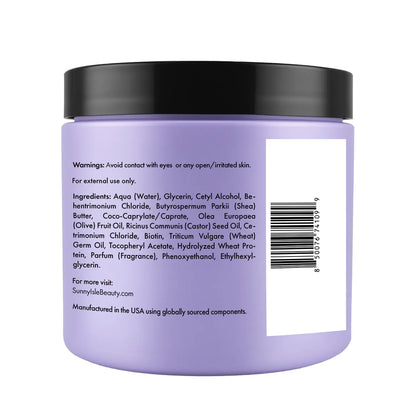 Sunny Isle Curly Girl Friendly Intensive Repair Masque 16Oz