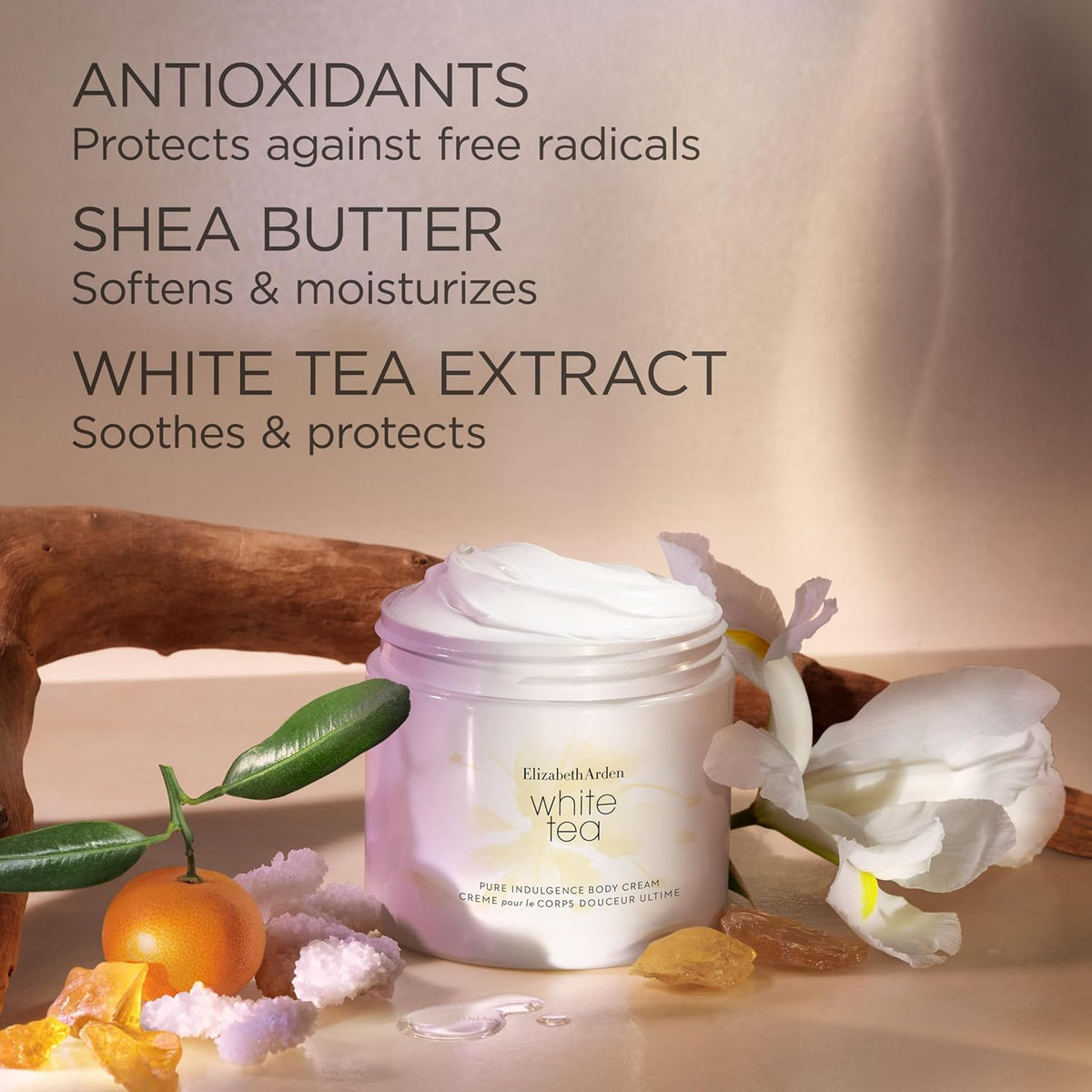 White Tea Pure Indulgence Body Cream, 400 Ml