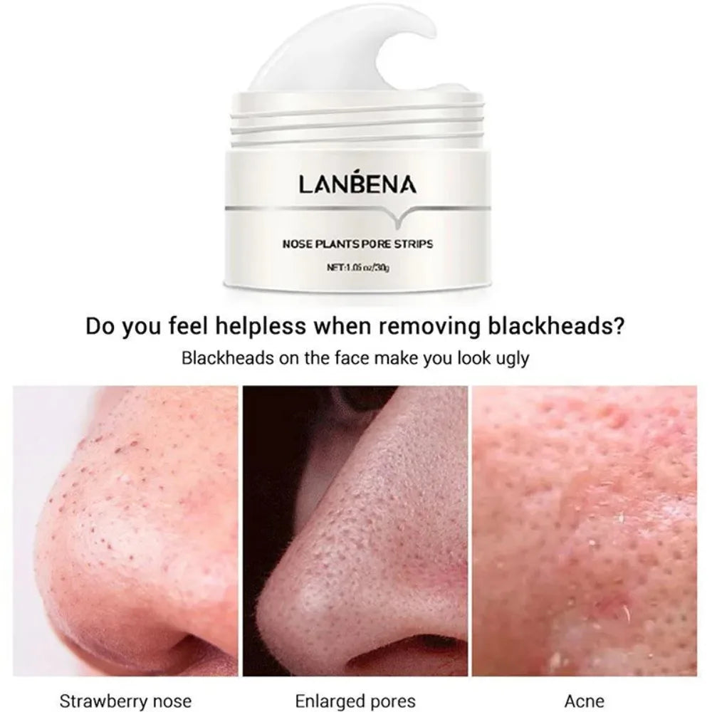 Nose Blackhead Remover Cream Pore Strip Tearing Mask