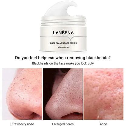 Nose Blackhead Remover Cream Pore Strip Tearing Mask