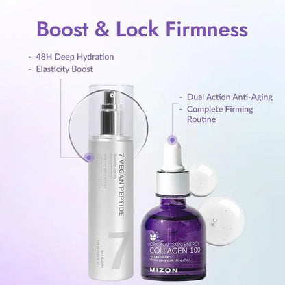 Collagen Booster Set with Collagen Bio-Peptides Serums &amp; Essences, Daily Skin Repair Serum, Salicylic Acid Serum