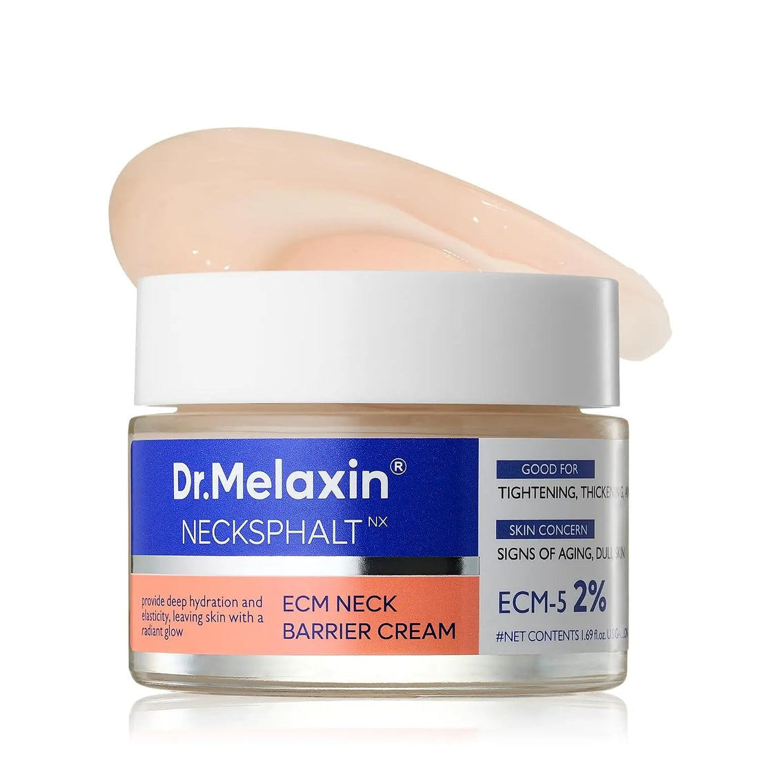 [Dr.Melaxin] Necksphalt ECM Ceramide Neck Cream 50Ml – Firming &amp; Lifting Neck Cream for Wrinkles &amp; Sagging Skin, Ceramide &amp; Collagen for Elasticity &amp; Radiant Glow