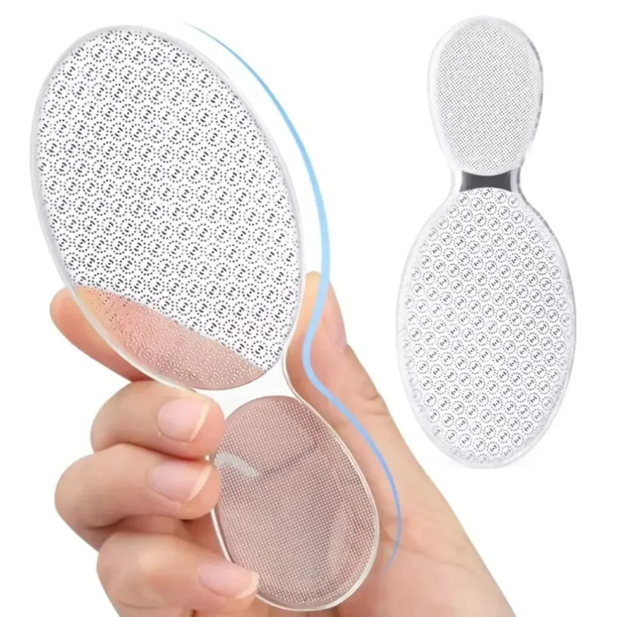 Nano Glass Foot File Double-Sided Exfoliating Foot Grinder Hard Dead Skin Callus Remover Foot Scrubber Pedicure Feet Care Tool