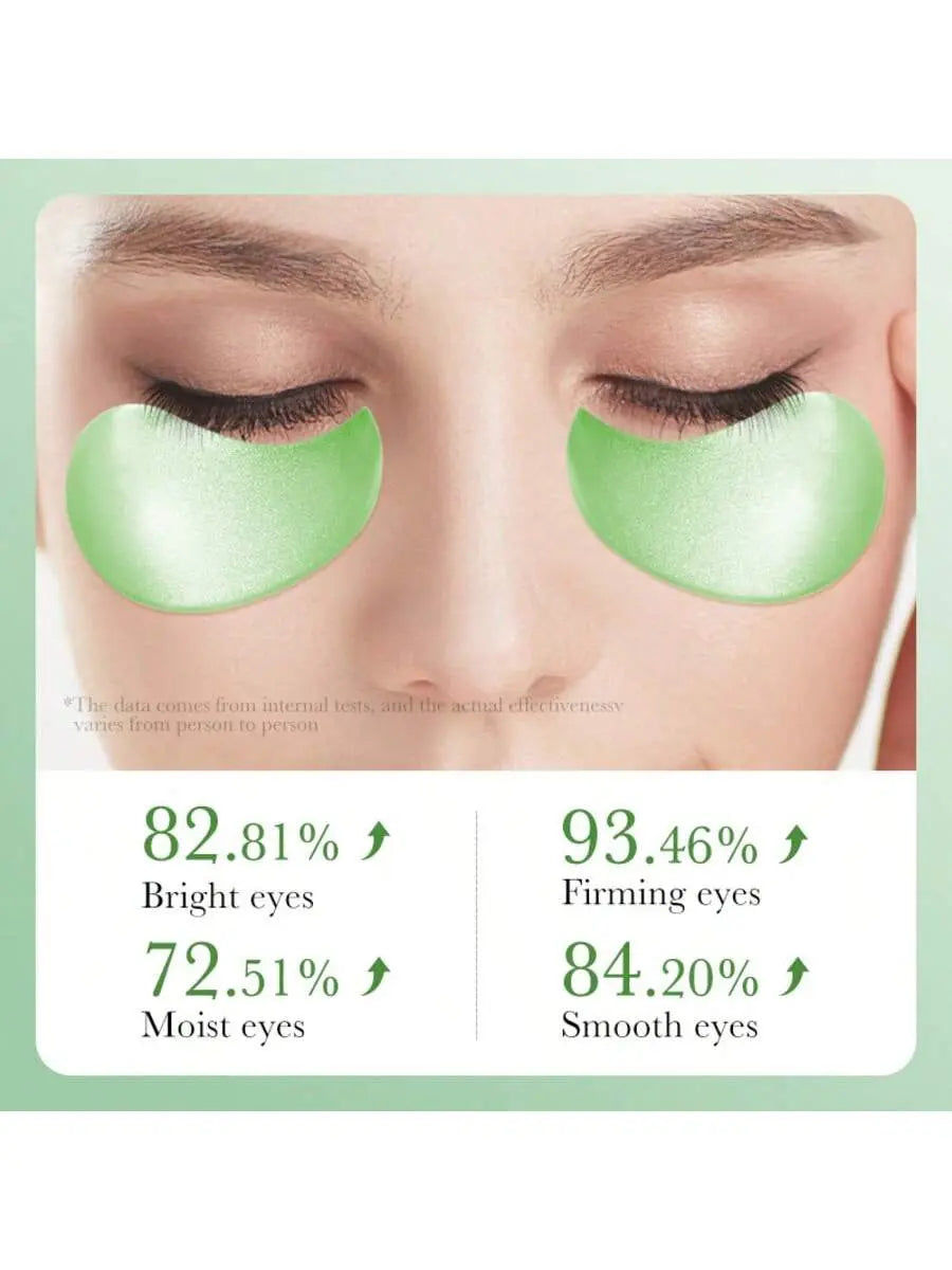 SADOER Aloe Vera under Eye Mask Pads Pack - 60 Gel Patches, Daily under Eye Moisturizer, Soothing Formula to Hydrate &amp; Boost Skin Health, under Eyes