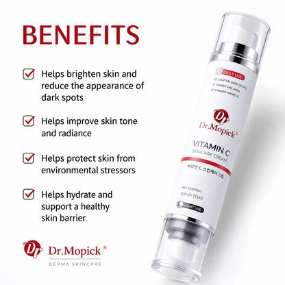 Vitamin C &amp; Niacinamide Face Serum, a Moisturizing Beauty Product That Brightens Dull Skin for a Fresh Glow - Dual Chamber Complex for Day &amp; Night Use, All Skin Types, Hydrate, Face Care Products, All-Day Moisturizers &amp; Mists, Single Item