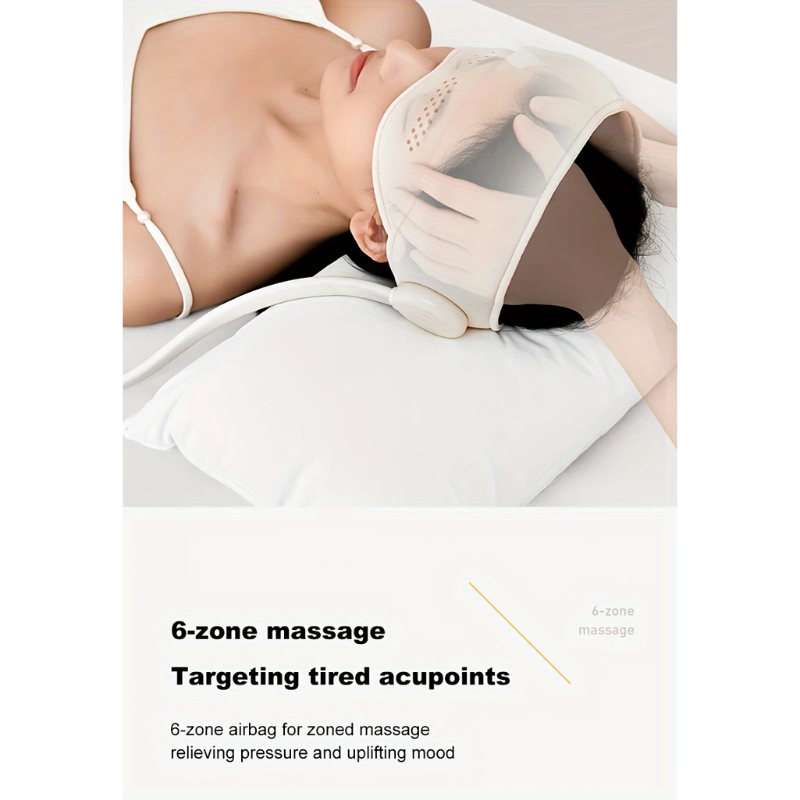 Electric Head &amp; Eye Massager (2-in-1)